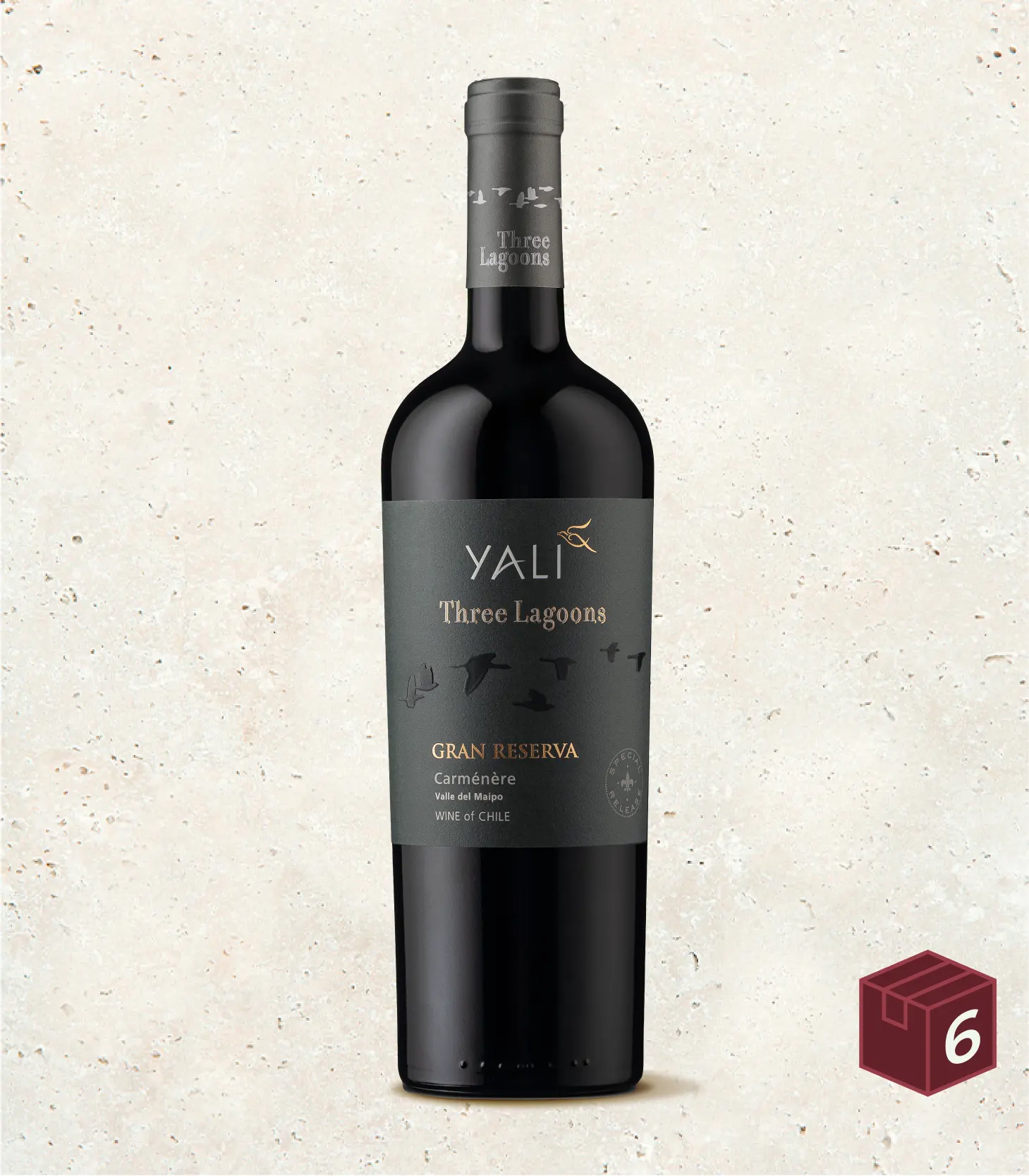 Yali Three Lagoons Carmenere X Tienda De Vinos Ventisquero